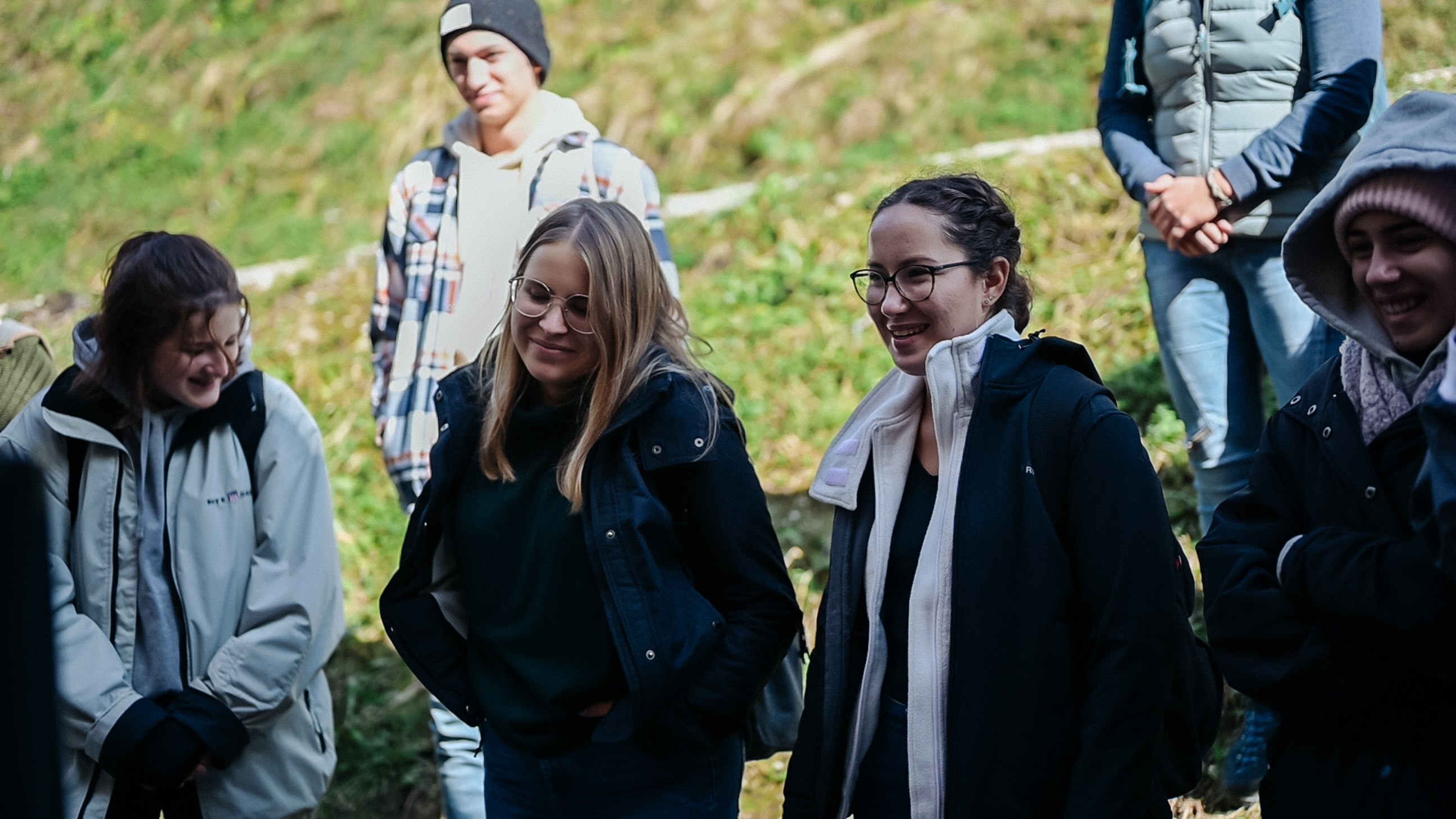 Schüler*innen beim Schüler*innentag in Berchtesgaden